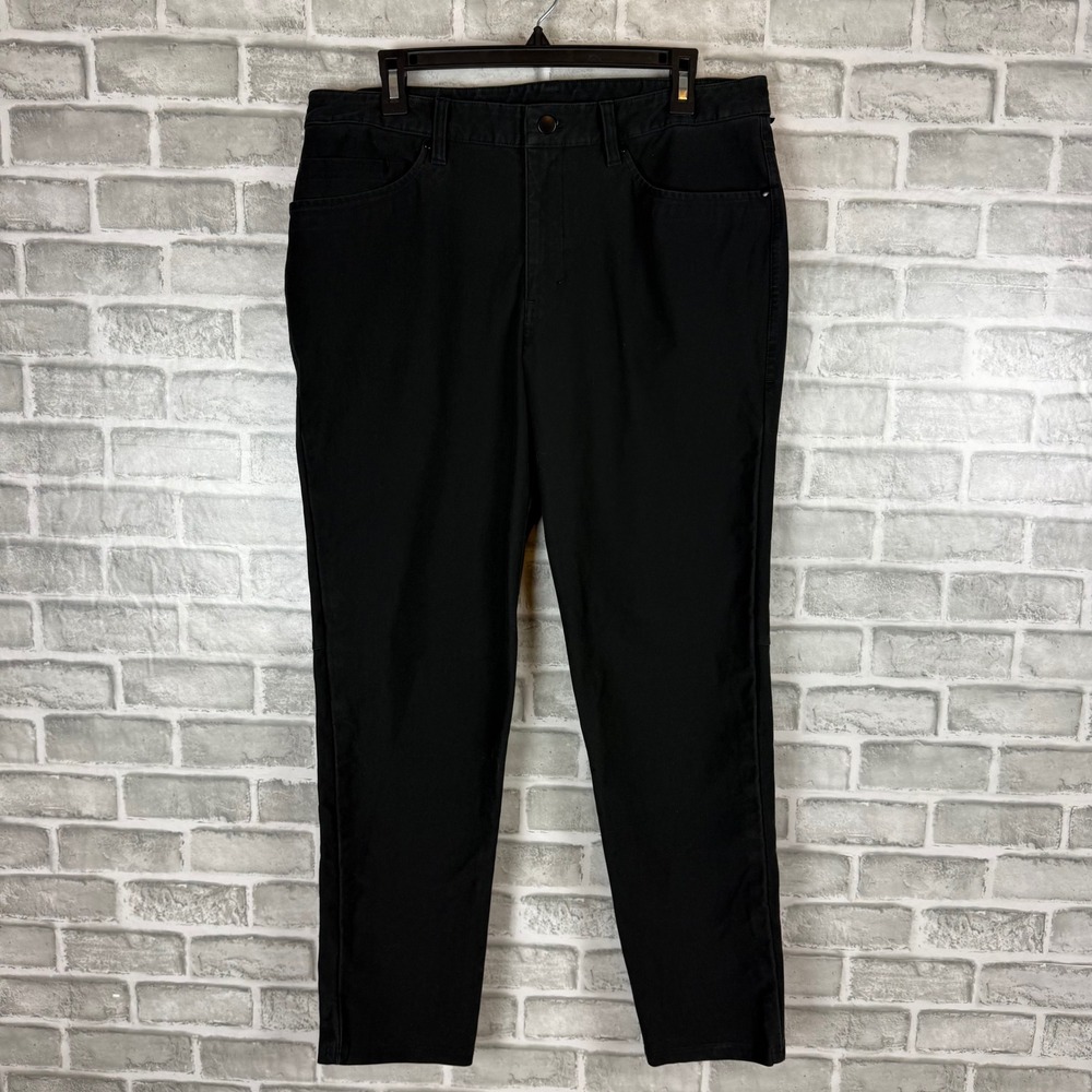 Lululemon ABC Pant Slim Black 5 Pocket Warpstreme Mens Size 34x31